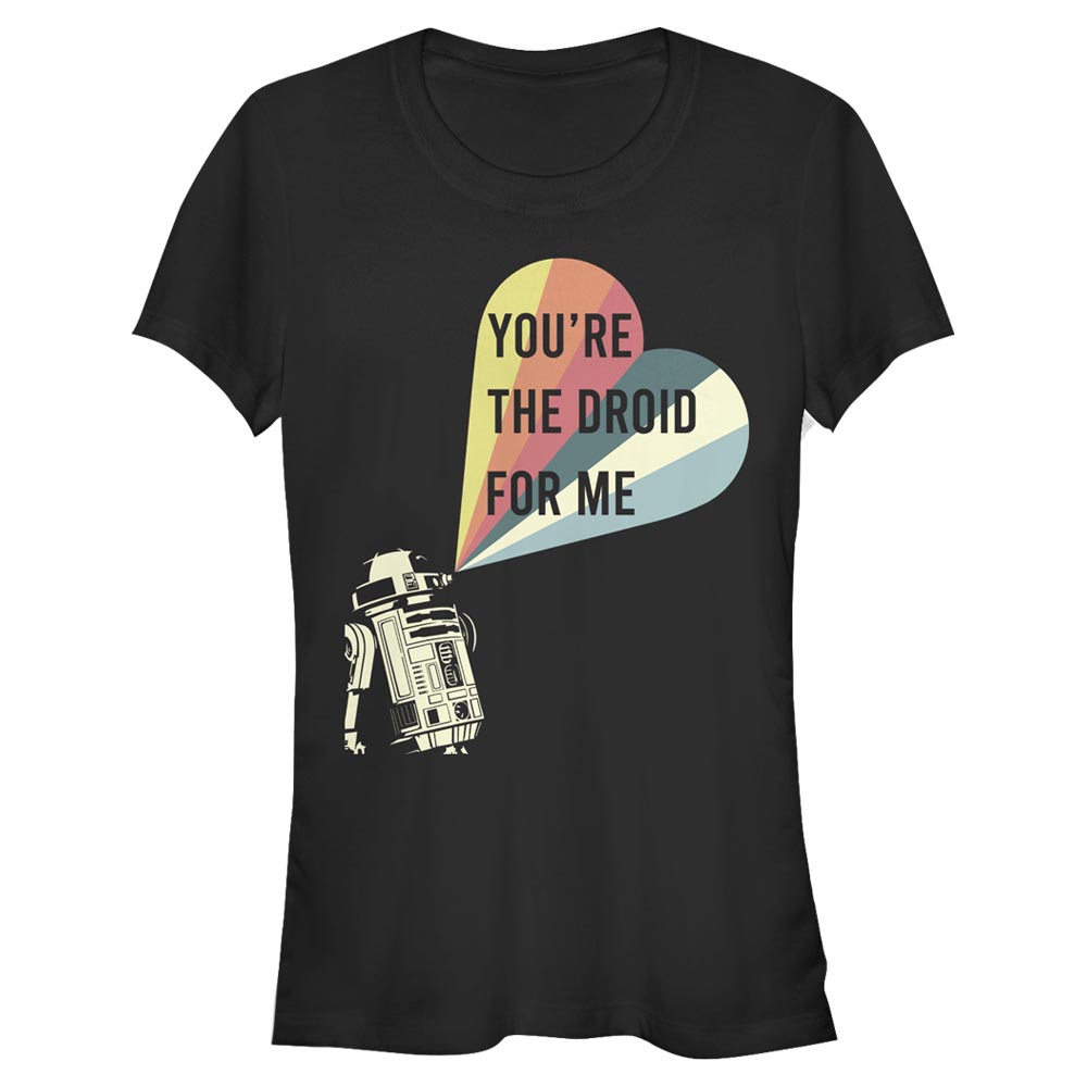 Aperçu: Star Wars - R2-D2 Droid For Me - Femme T-shirt - Noir - Devant