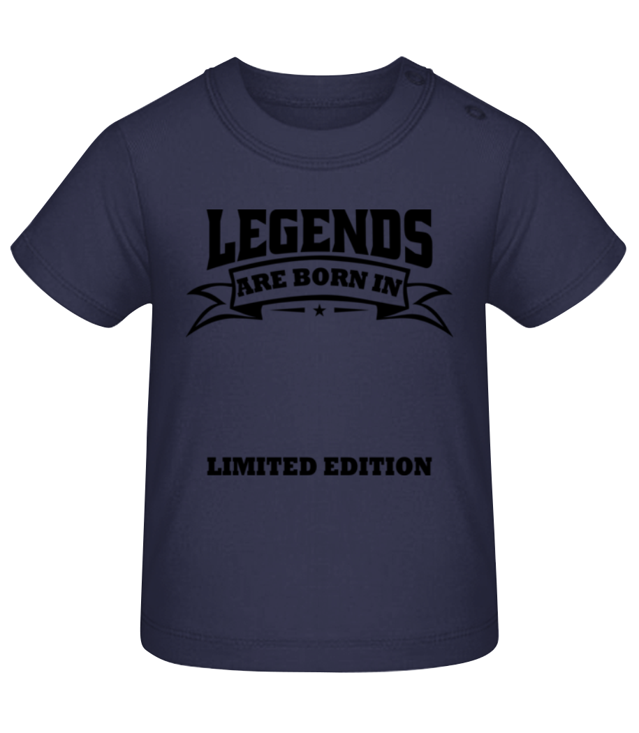 Legends Are Born · T-shirt Bio Bébé