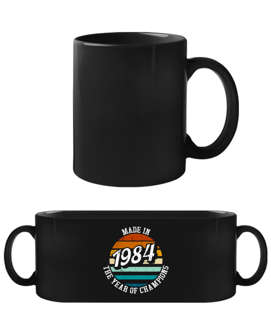 1984 The Year Of Champions · Tasse Noire
