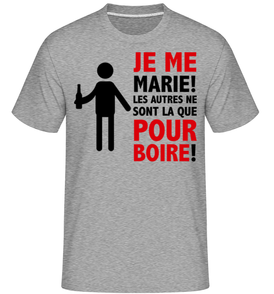 Je Me Marie! ·  T-Shirt Shirtinator homme