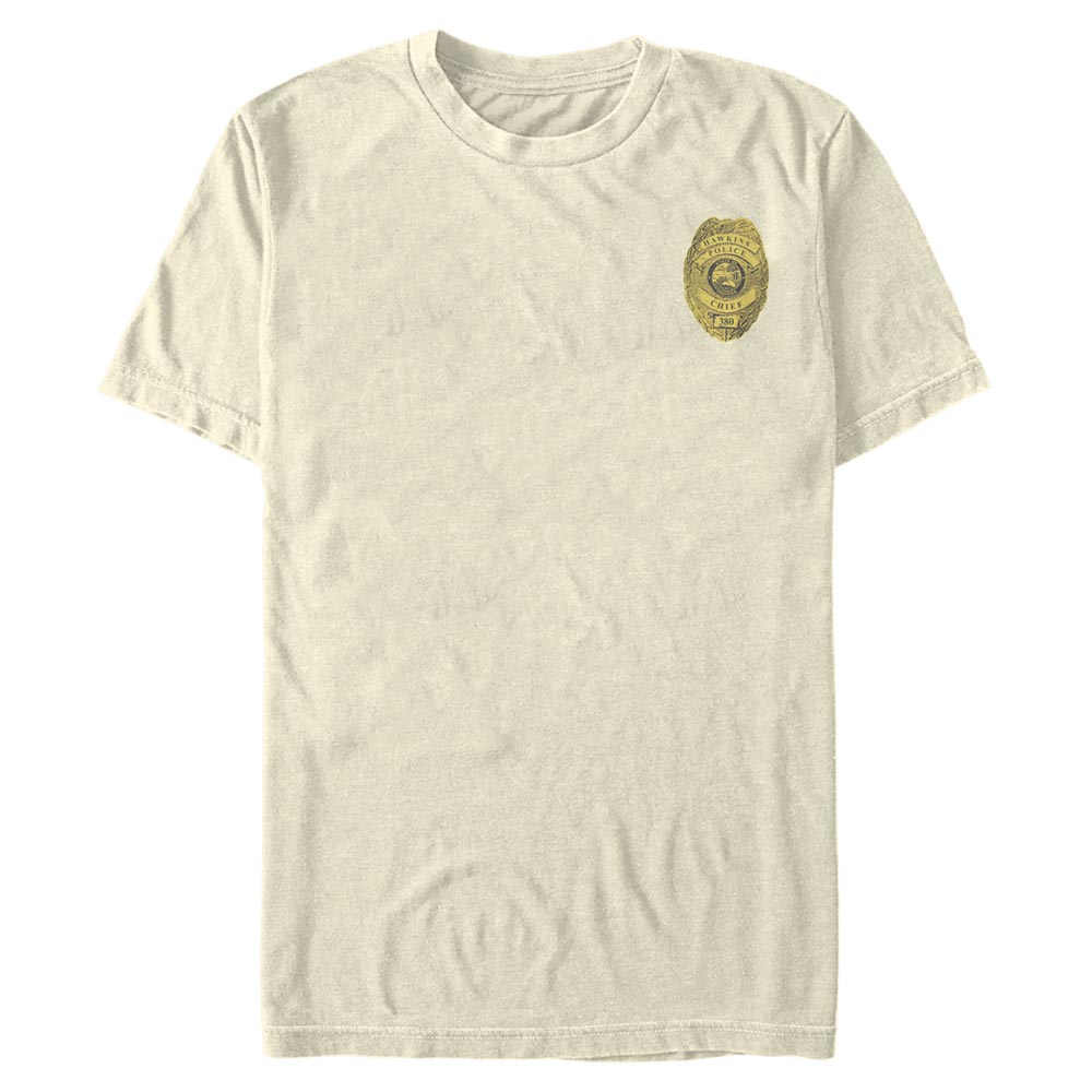 Netflix - Stranger Things - Hawkins Police Badge - Homme T-shirt