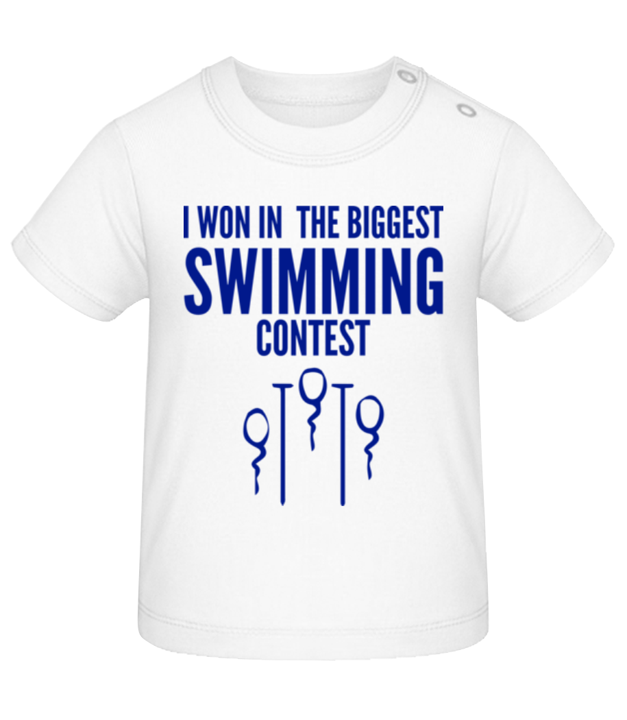 Swimming Contest Sperms · T-shirt Bio Bébé