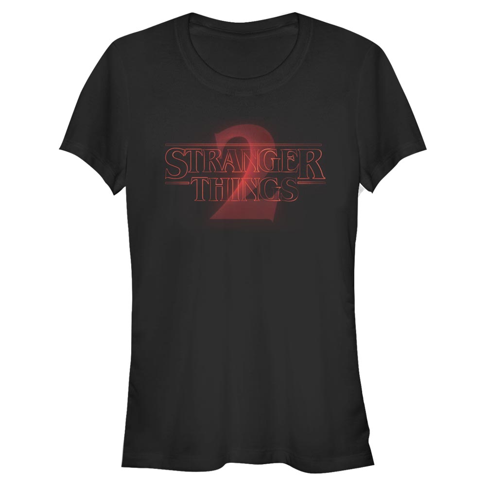 Netflix - Stranger Things - Logo Stranger Two Neon logo - Femme T-shirt