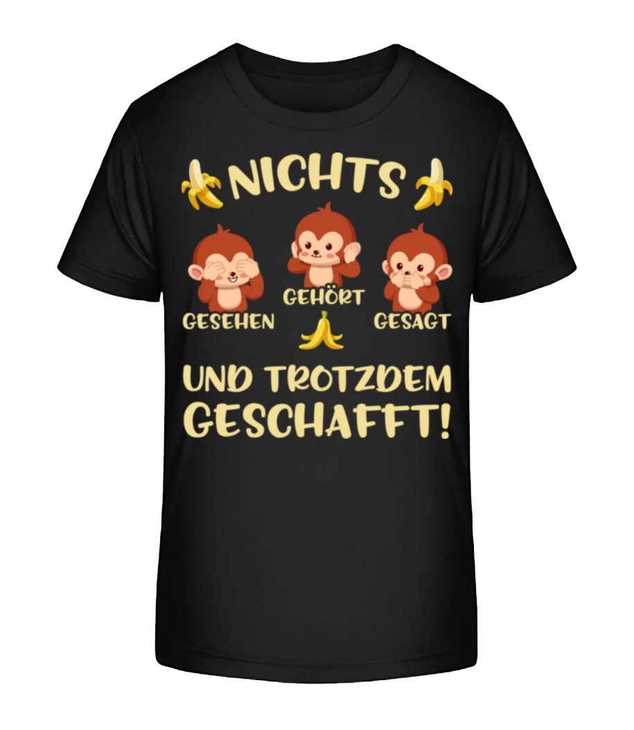 Nichts Gehört Gesehen Gesagt · Kinder Bio T-Shirt Stanley Stella 2.0