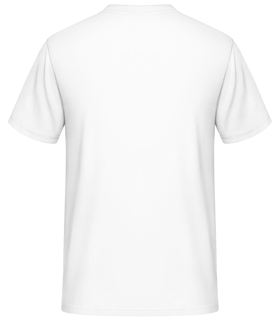 Heart Flyer - Men's Basic T-Shirt - White - Back
