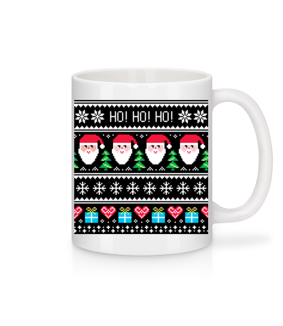Ugly Ho Ho Ho · Mug en céramique blanc