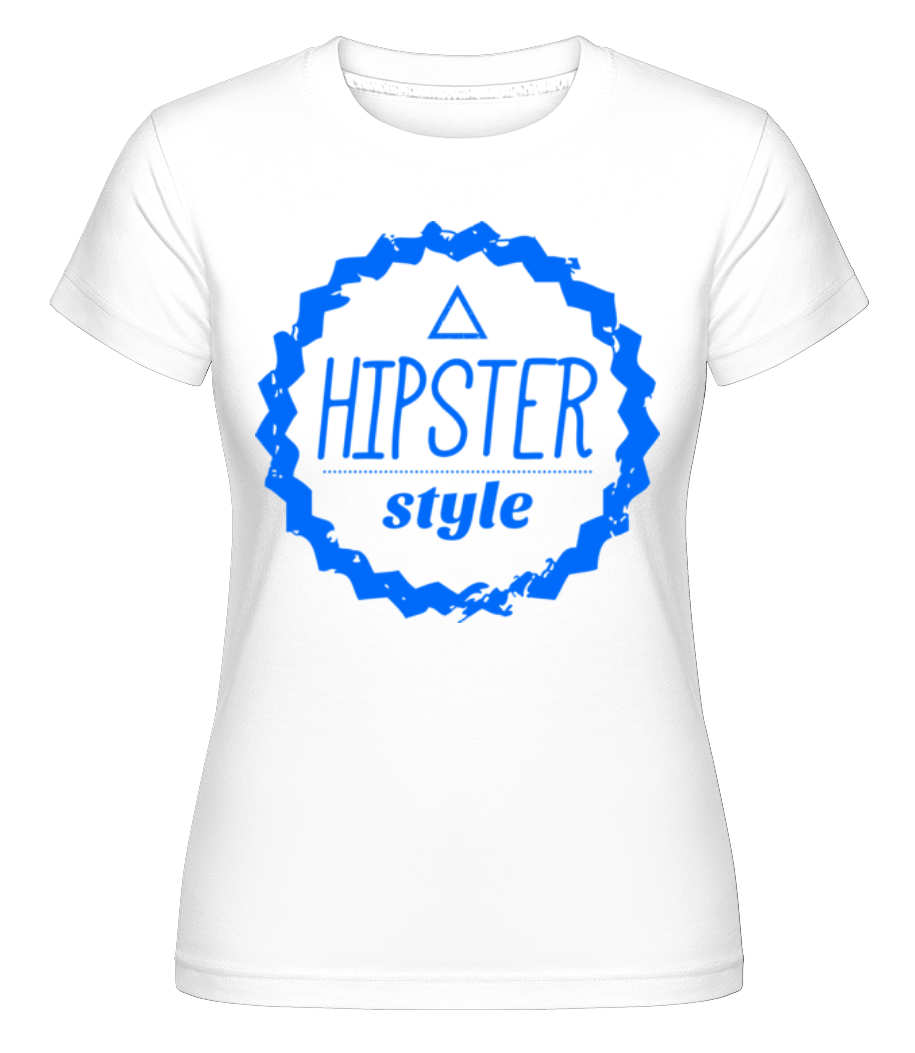 Logo De Style Hipster ·  T-shirt Shirtinator femme