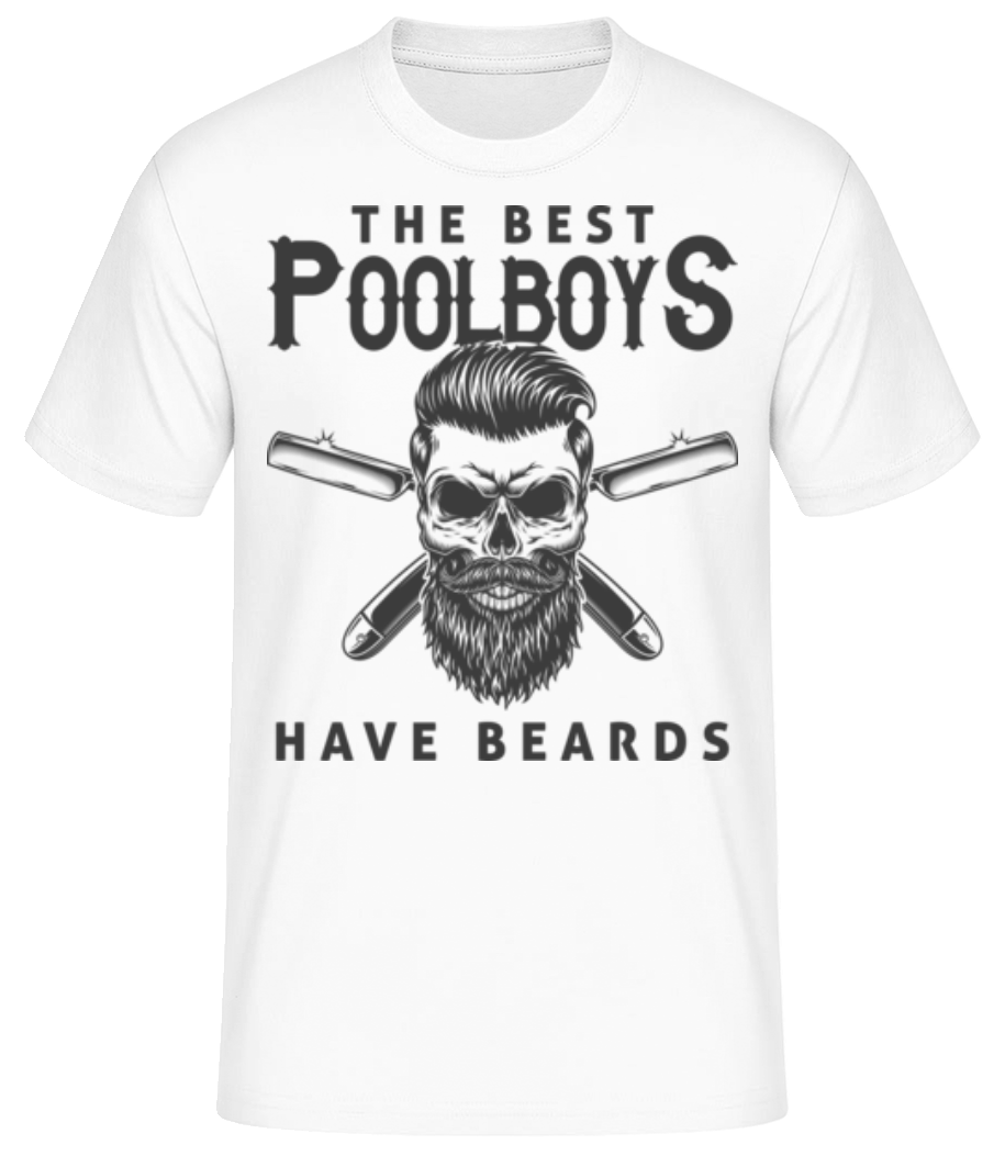 Aperçu: The Best Poolboys - T-shirt standard Homme - Blanc - Devant