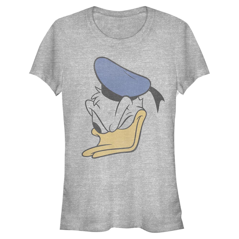 Disney - Mickey Mouse - Donald Duck Donald Face - Femme T-shirt