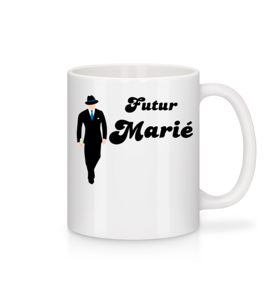 Futur Marié · Mug en céramique blanc