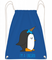 I´M A Unicorn - Turnbeutel - Royalblau - Vorn I´M A Unicorn - Turnbeutel - Royalblau - Vorn