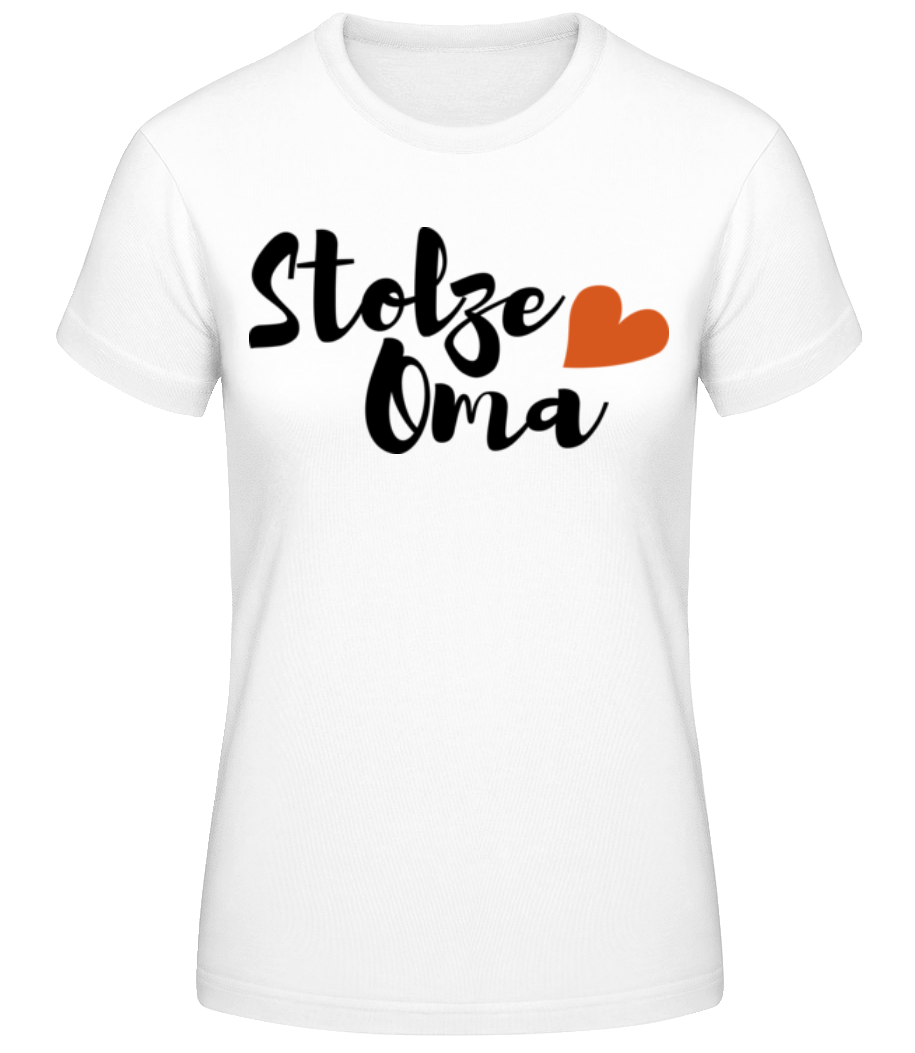 Stolze Oma · Frauen Basic T-Shirt