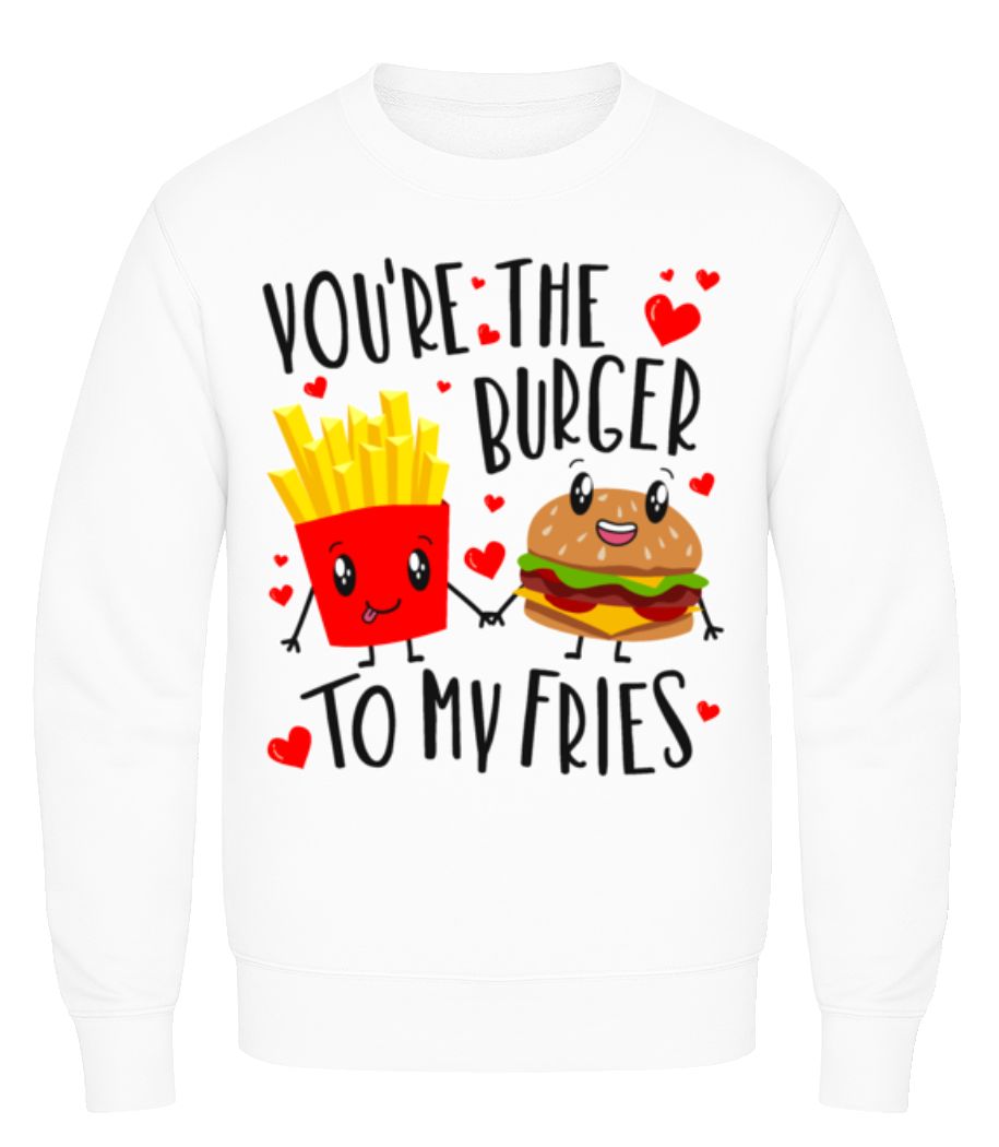 Burger To My Fries · Männer Pullover