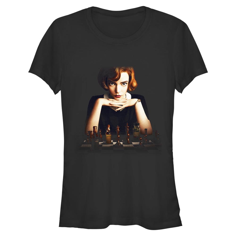 Netflix - Le jeu de la dame - Beth Harmon The Queen - Femme T-shirt