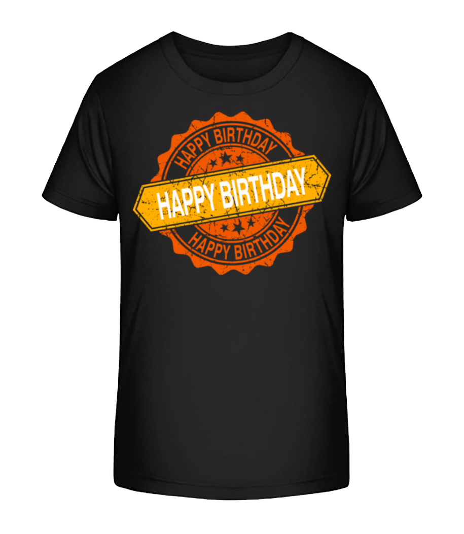 Happy Birthday Logo · T-shirt bio Enfant Stanley Stella 2.0
