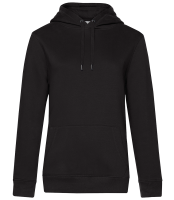 Frauen Standard Hoodie - Schwarz - Vorne