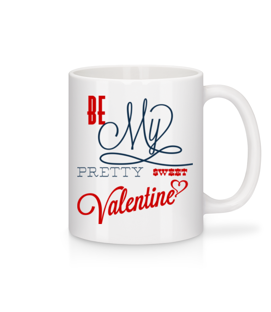 Be My Valentine · Mug en céramique blanc