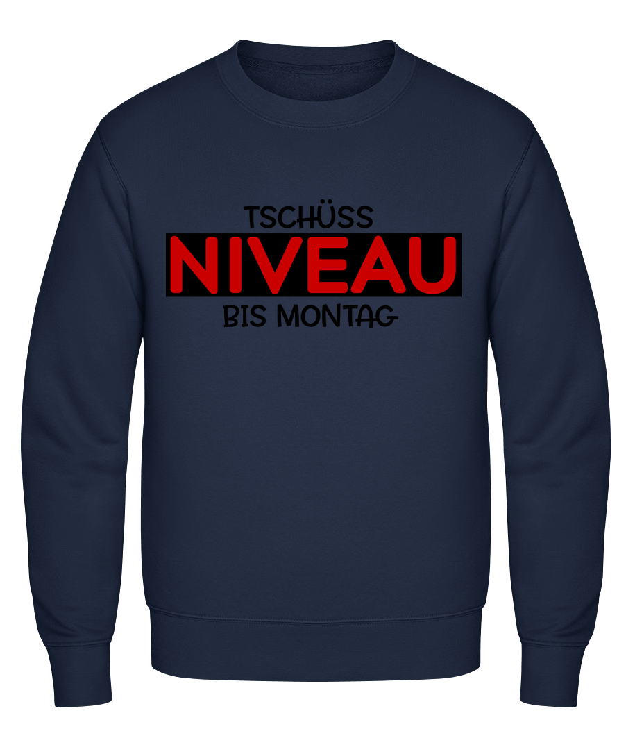 Tschüss Niveau Bis Montag · Männer Pullover