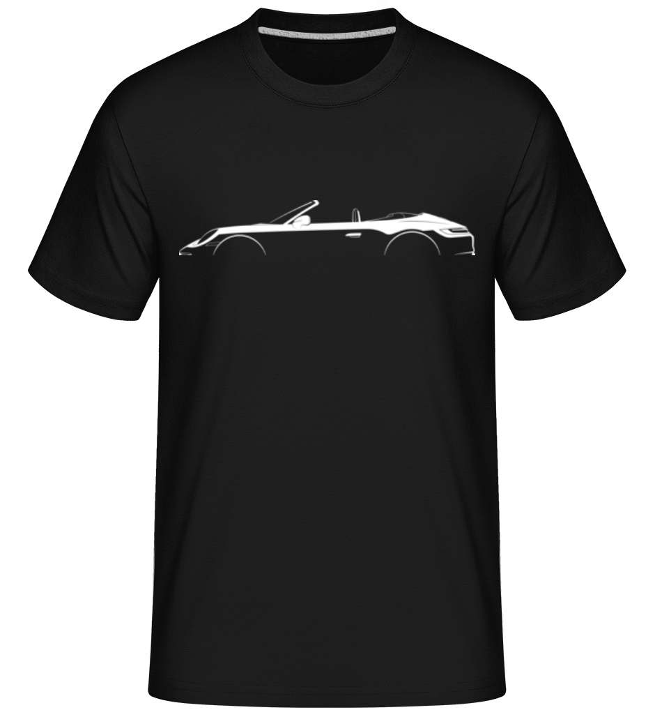 'Porsche 911 Car. Cabrio' Silhouette ·  T-Shirt Shirtinator homme