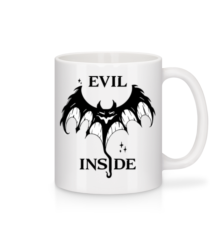 Evil Inside · Mug en céramique blanc