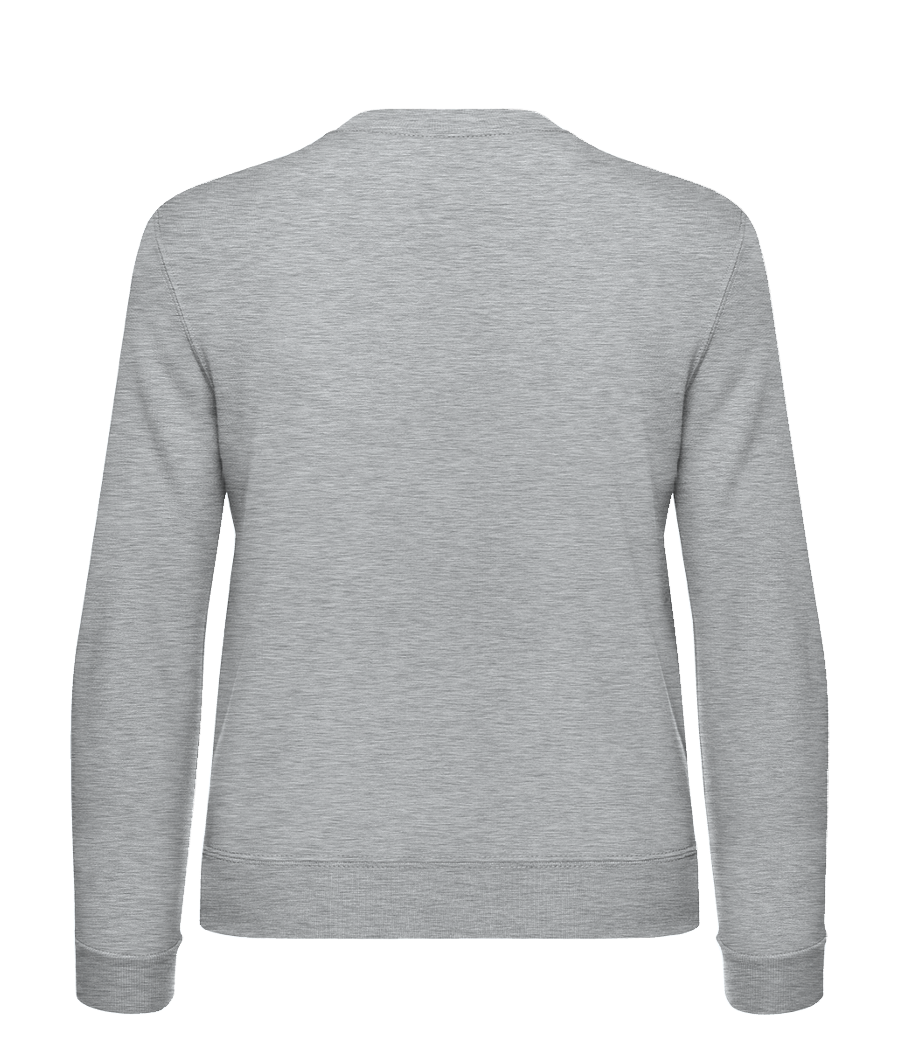 Aperçu: Sister Elf - Sweatshirt Femme - Gris chiné - Derrière