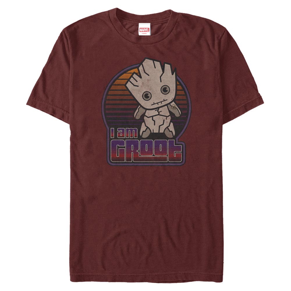 Marvel - Les Gardiens de la Galaxie - Groot Pot Kawaii - Homme T-shirt