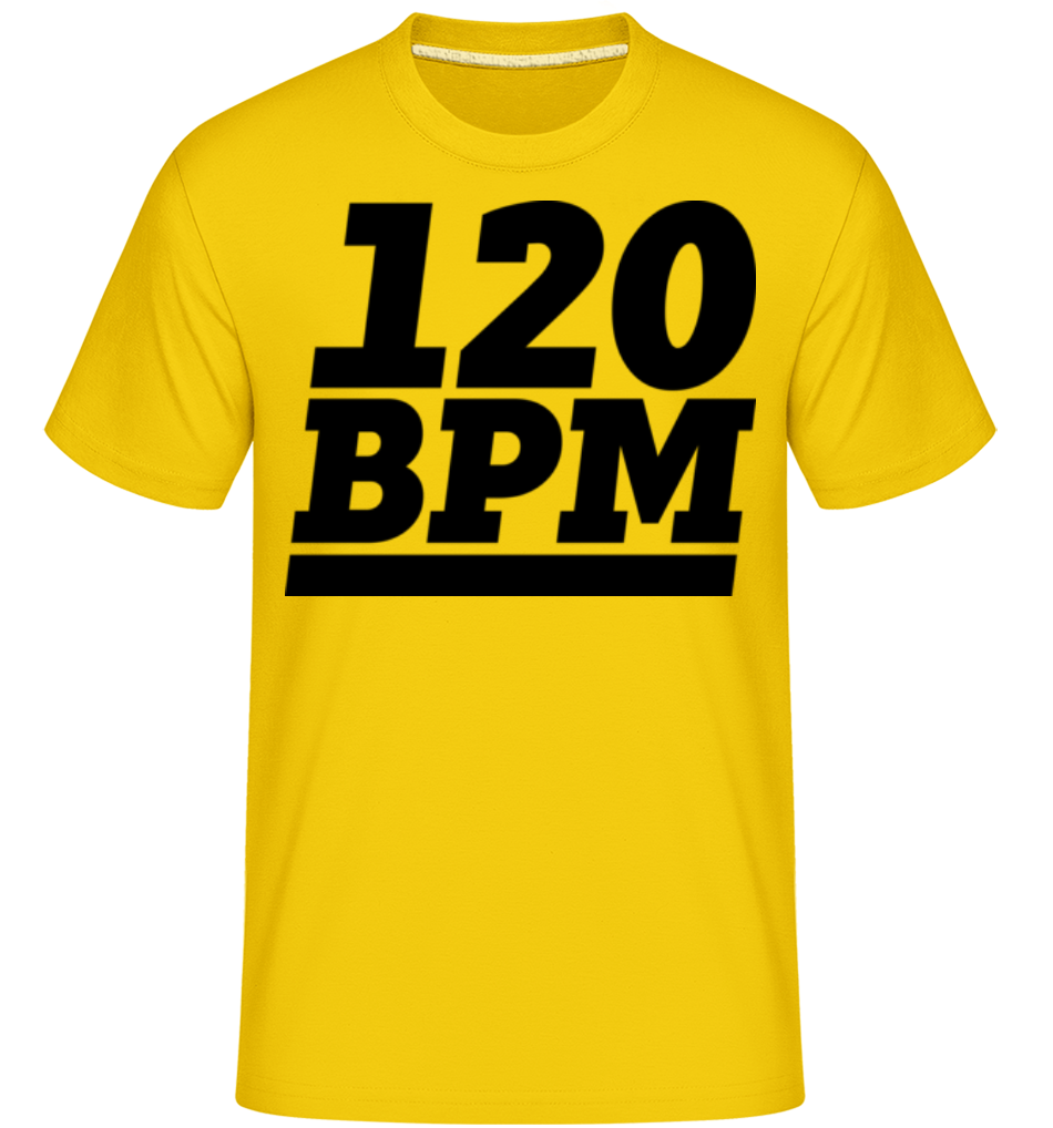 120 BPM Logo ·  T-Shirt Shirtinator homme