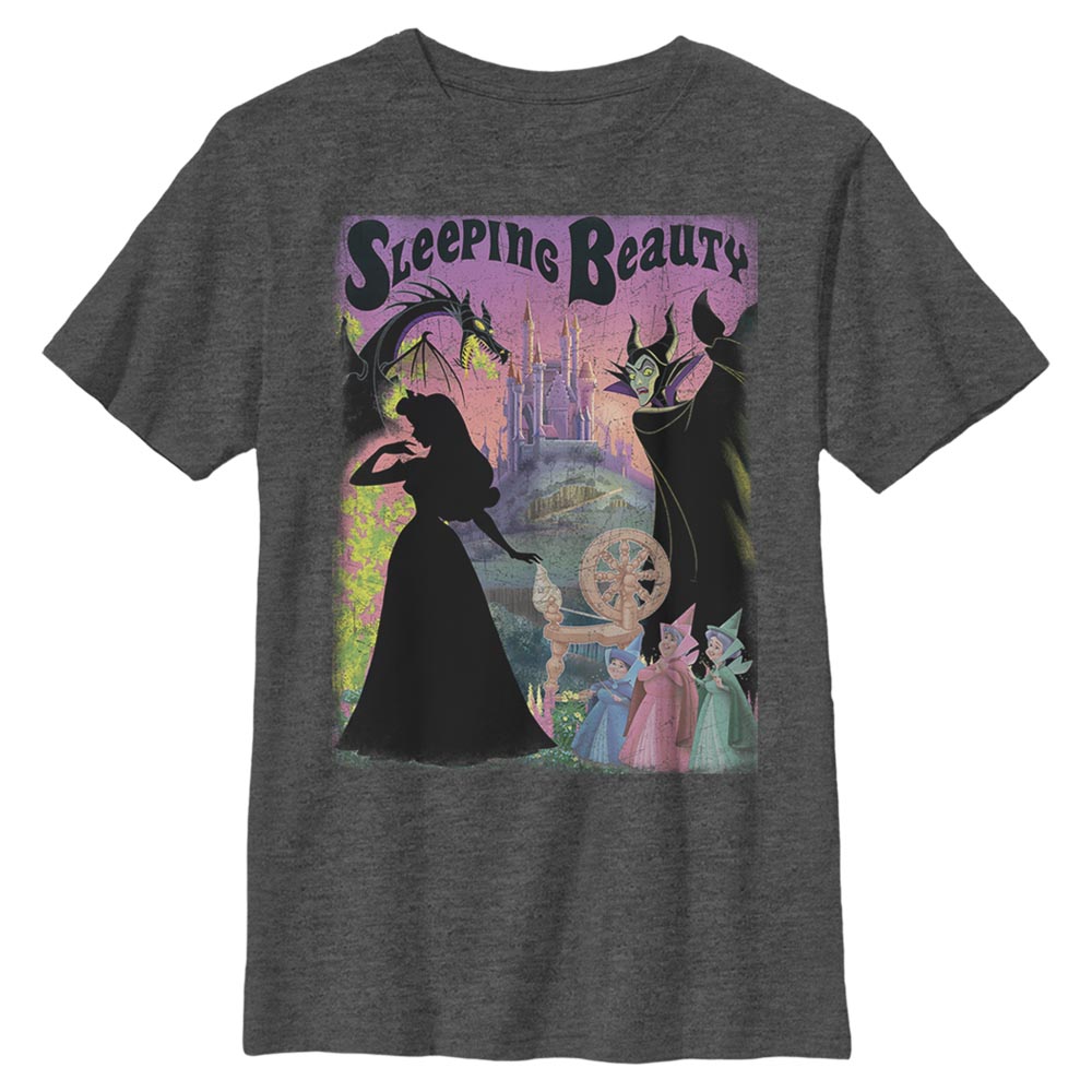 Disney - Sleeping Beauty - Photo de groupe Poster - Enfant T-shirt