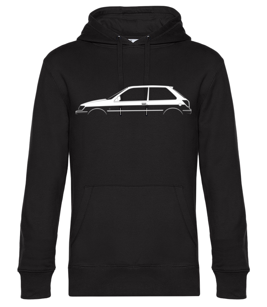 'Ford Fiesta XR2i Mk III' Silhouette · Sweat à capuche standard homme