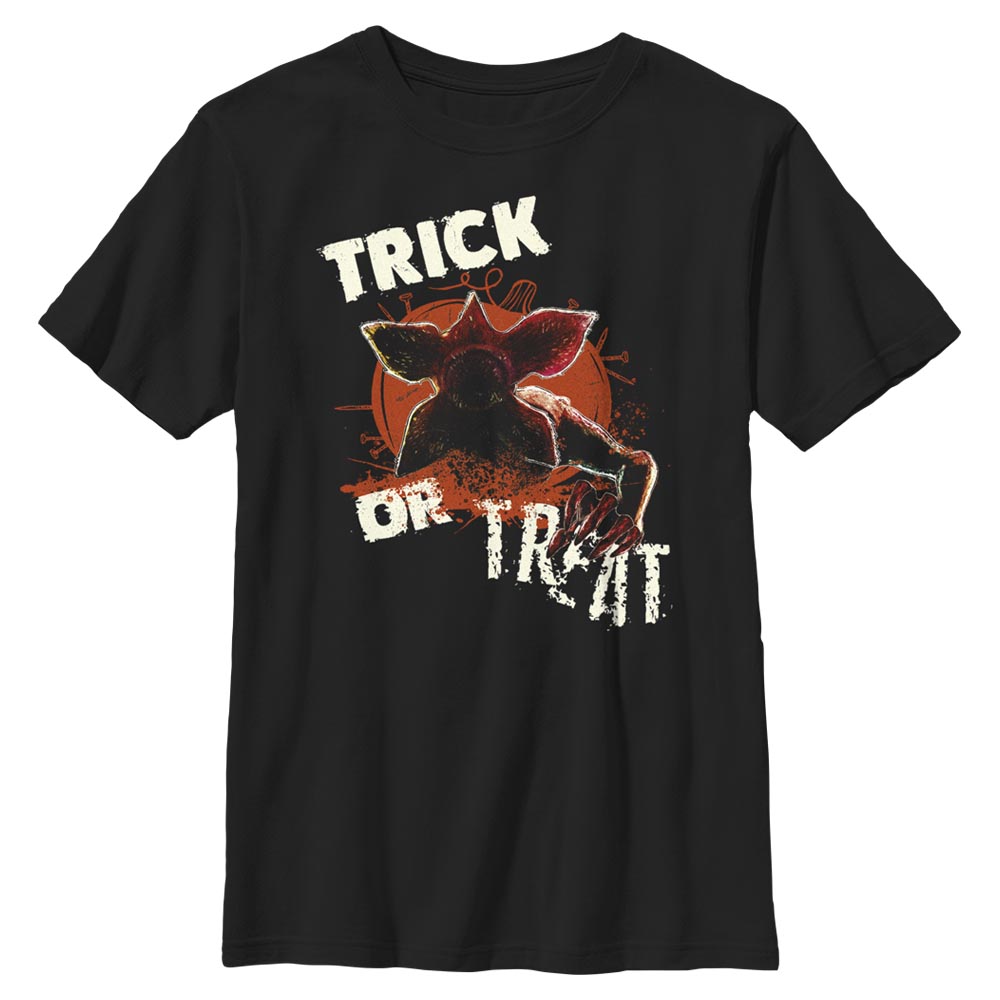 Netflix - Stranger Things - Demogorgon Monster Pumpkin - Halloween - Enfant T-shirt