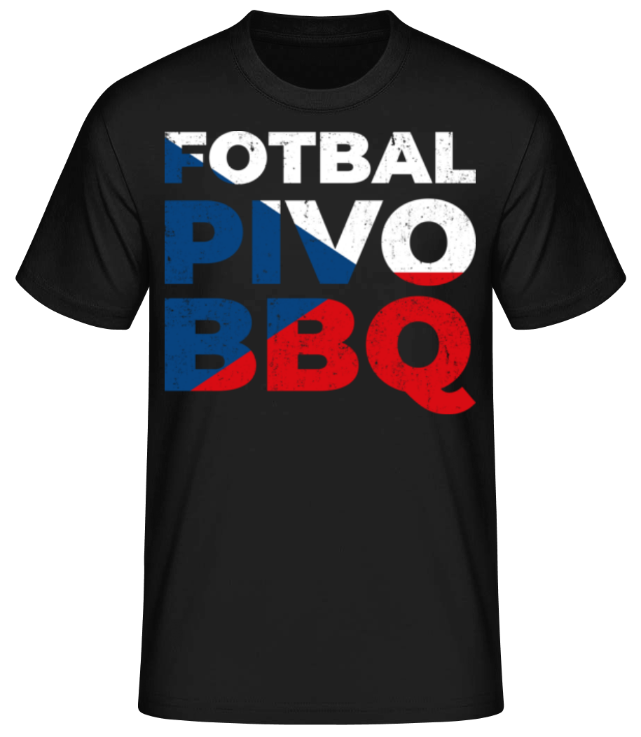 Fotbal Pivo BBQ · T-shirt standard Homme