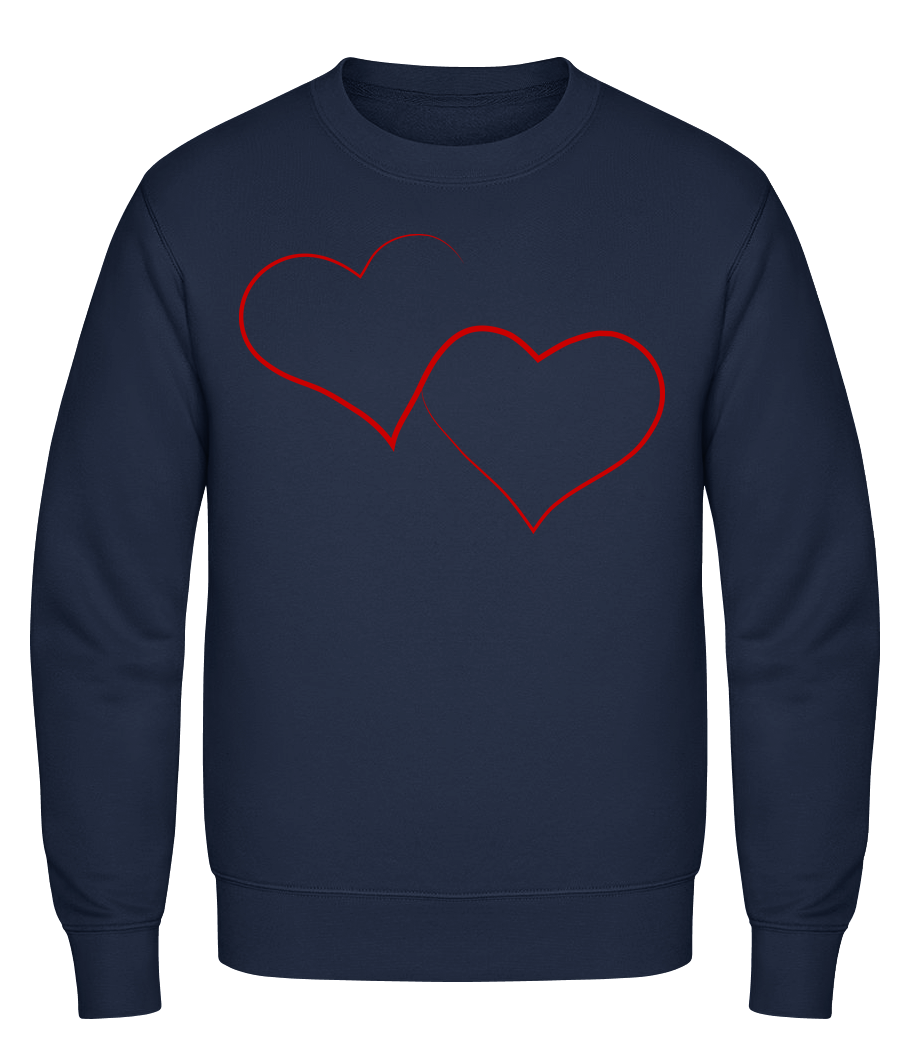 Deux Cœurs · Sweatshirt Homme