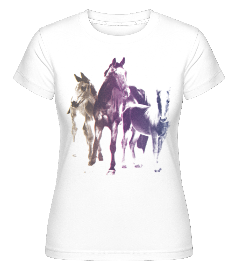 Chevaux Polaroid ·  T-shirt Shirtinator femme