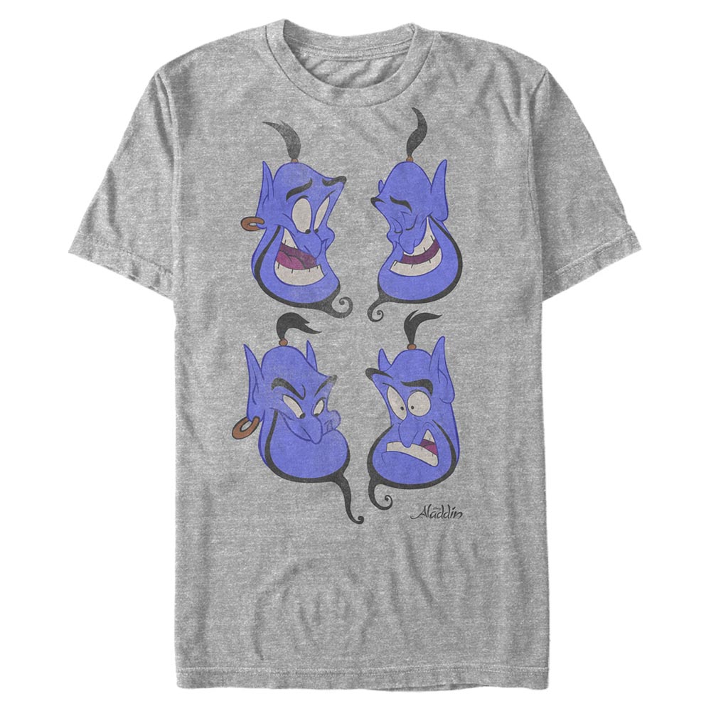 Disney - Aladin - Génie Faces - Homme T-shirt