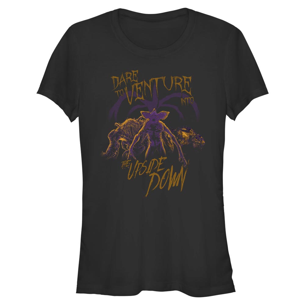 Netflix - Stranger Things - Demogorgon Upside Down Venture - Halloween - Femme T-shirt