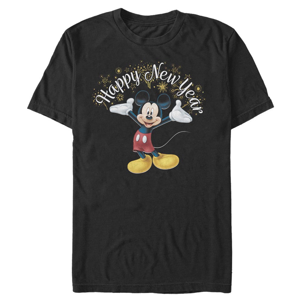 Disney Classics - Mickey Mouse - Mickey Mouse Mickey Happy New Year - New Year - Homme T-shirt