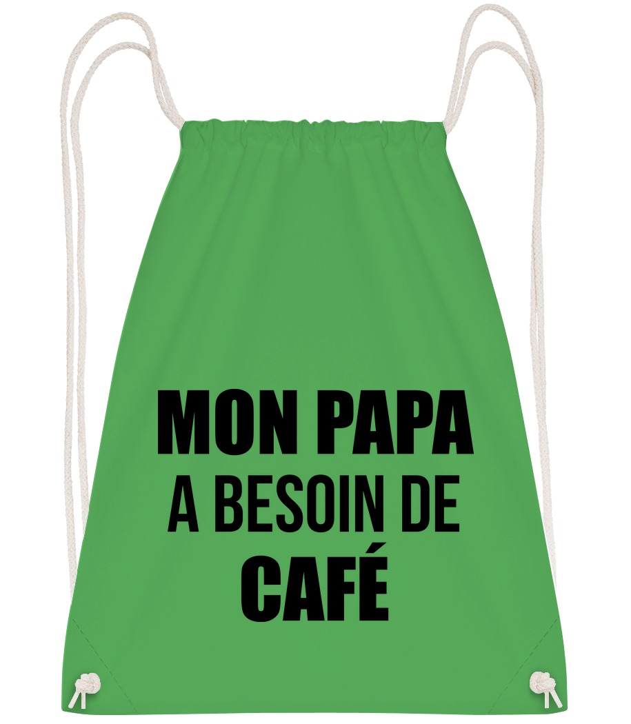 Papa Besoin De Café · Sac à dos sport