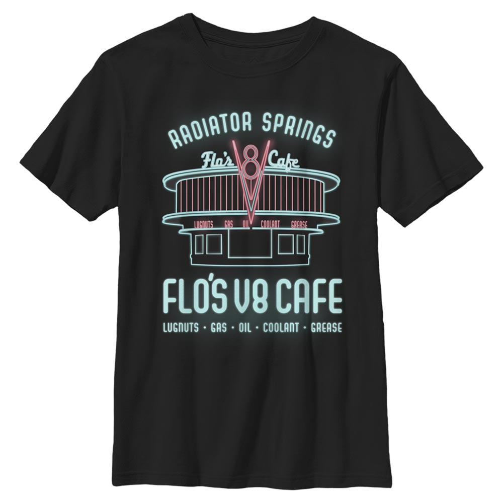 Pixar - Cars - Cars Flo's Cafe Back - Enfant T-shirt