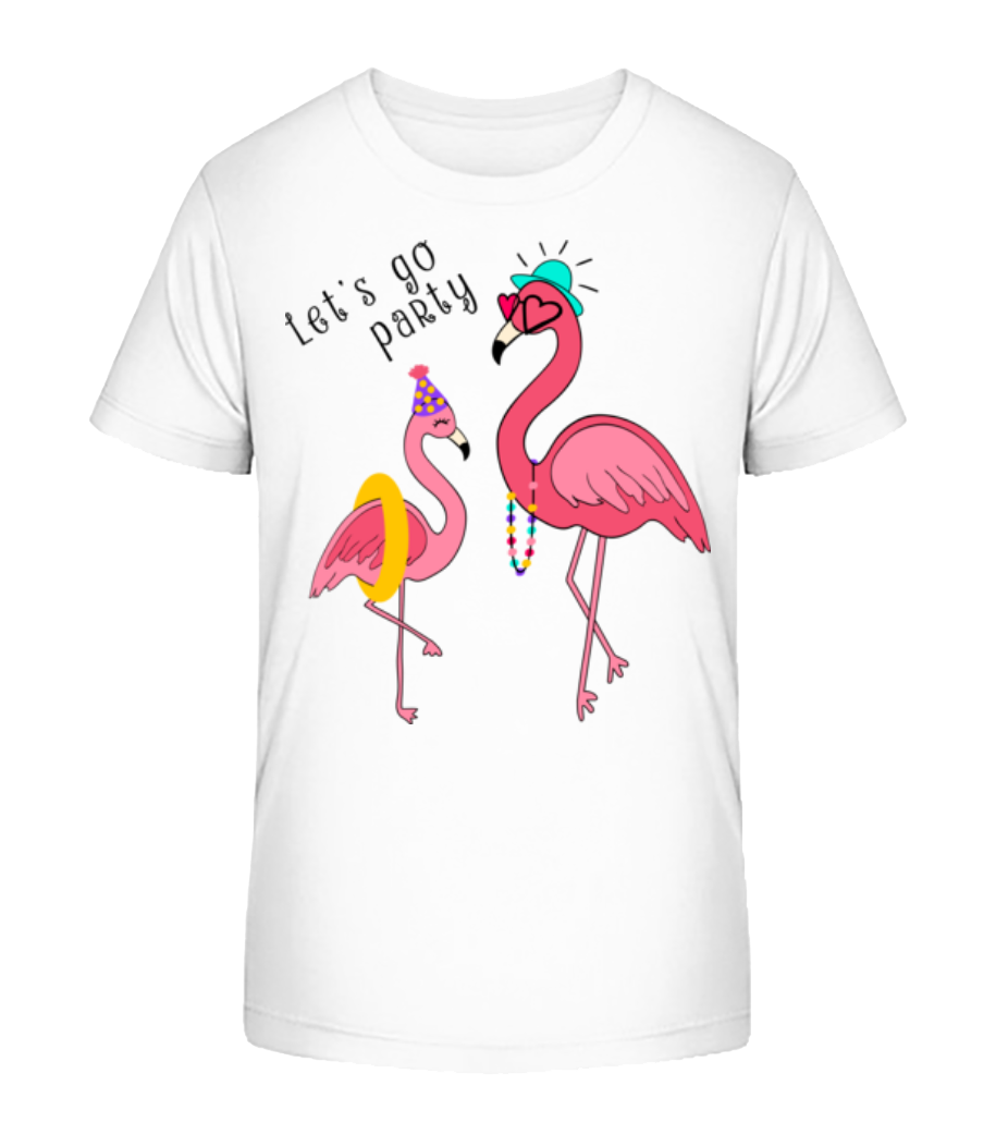 Party Flamingos · T-shirt bio Enfant Stanley Stella 2.0