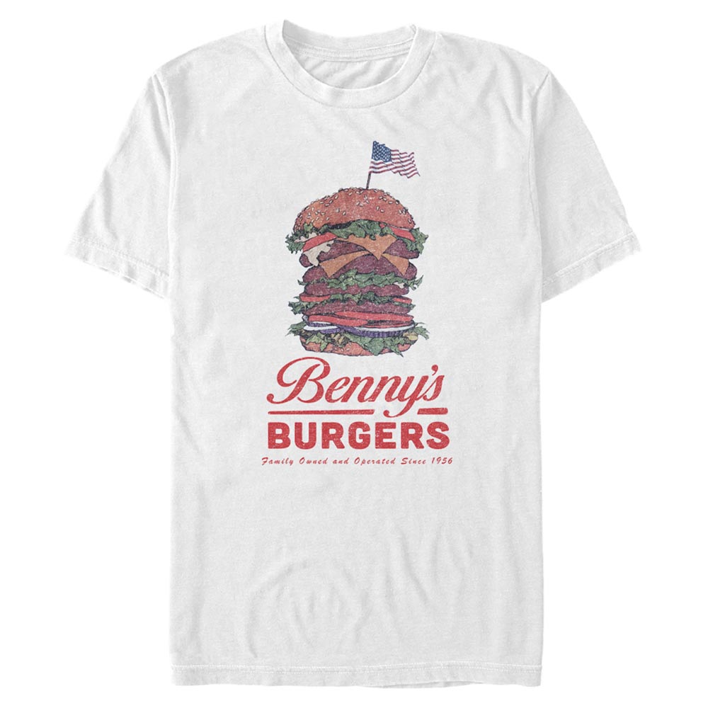 Netflix - Stranger Things - Benny's Burgers Good Ol' Benny's - Homme T-shirt