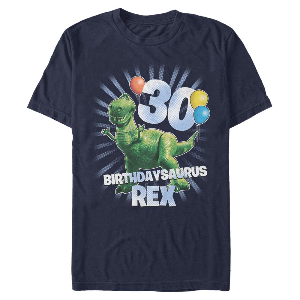 Disney - Toy Story - Rex Ballon 30 - Birthday - Homme T-shirt