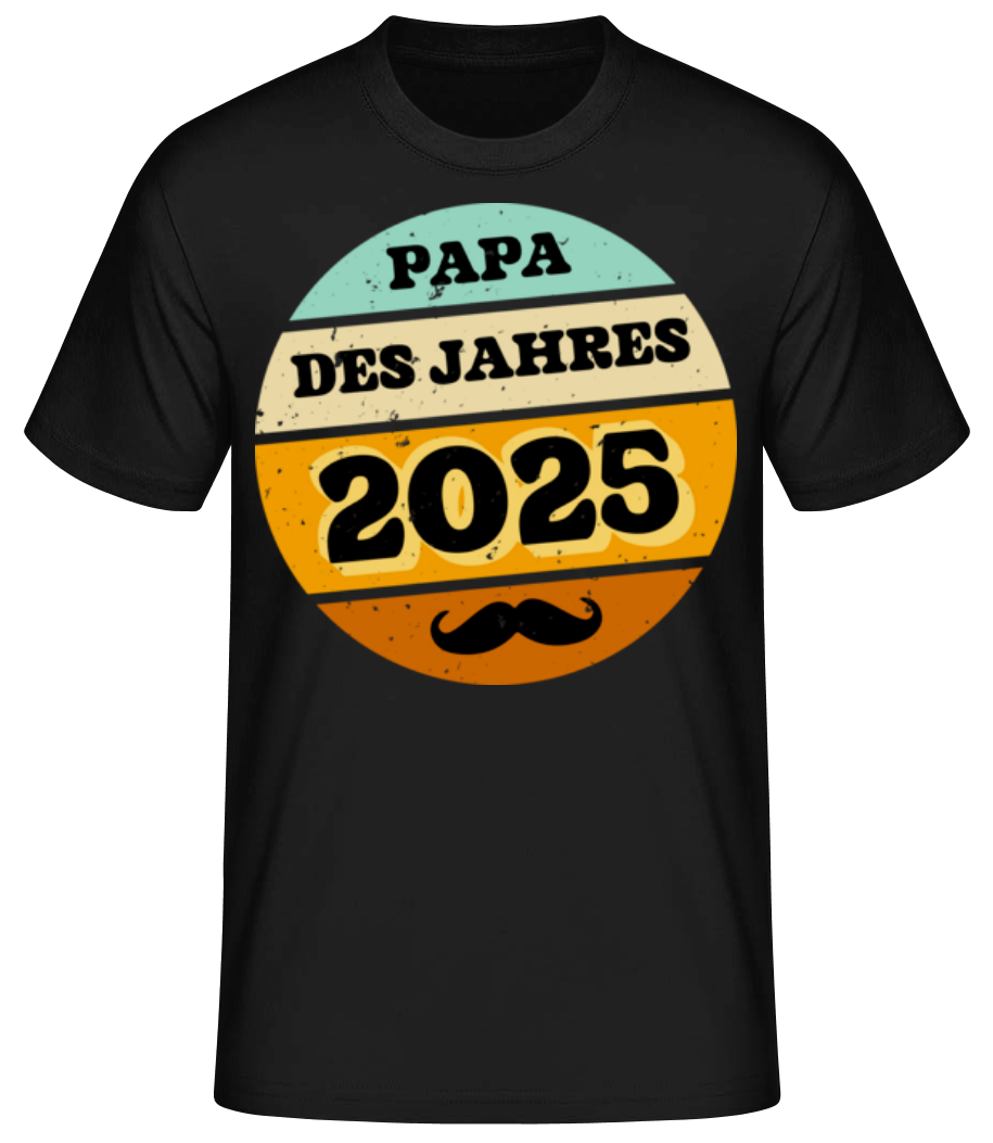 Papa des Jahres 2025 · Männer Basic T-Shirt