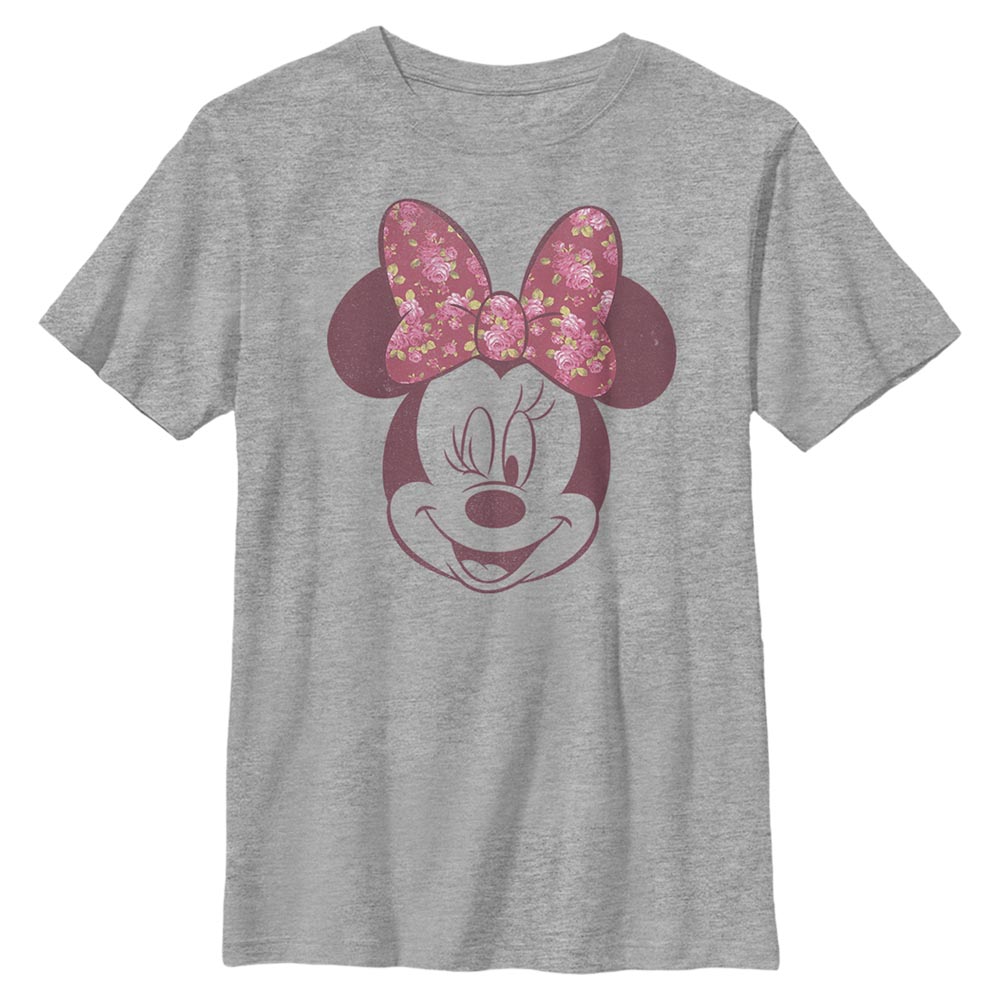 Disney - Mickey Mouse - Minnie Mouse Love Rose - Enfant T-shirt