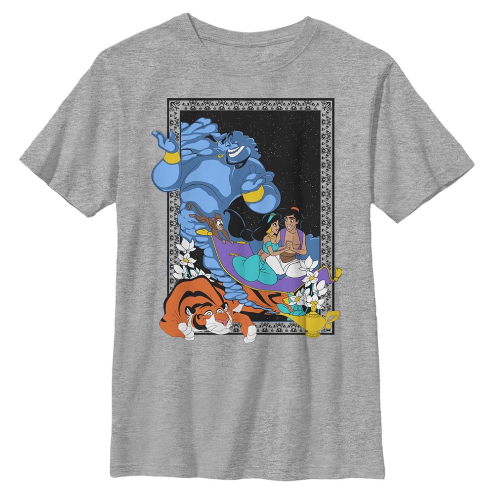 Disney - Aladin - Photo de groupe Poster in the Lamp - Enfant T-shirt