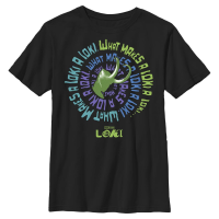 Marvel - Loki - Loki So Many Times - Kids T-Shirt - Black - Front Marvel - Loki - Loki So Many Times - Kids T-Shirt - Black - Front
