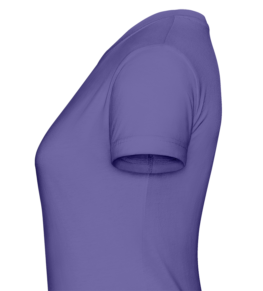 Aperçu: Holy Aperoli -  T-shirt Shirtinator femme - Pourpre - Gauche