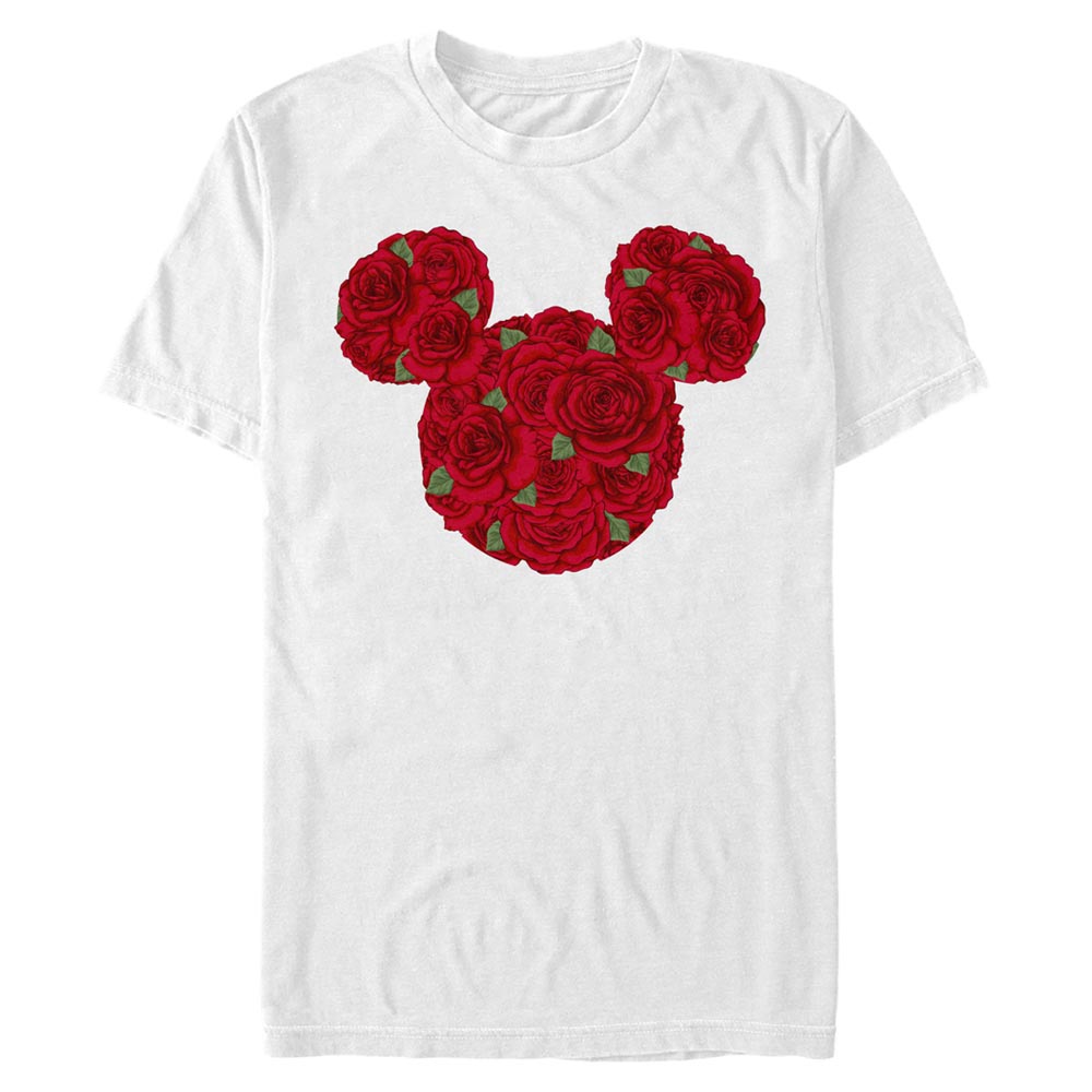 Disney Classics - Mickey Mouse - Mickey Mouse Roses - Valentine's Day - Homme T-shirt