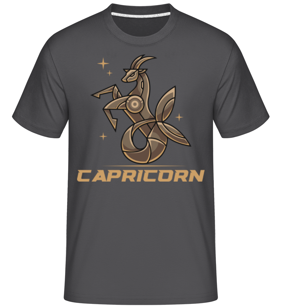 Mecha Robotic Zodiac Sign Capricorn ·  T-Shirt Shirtinator homme