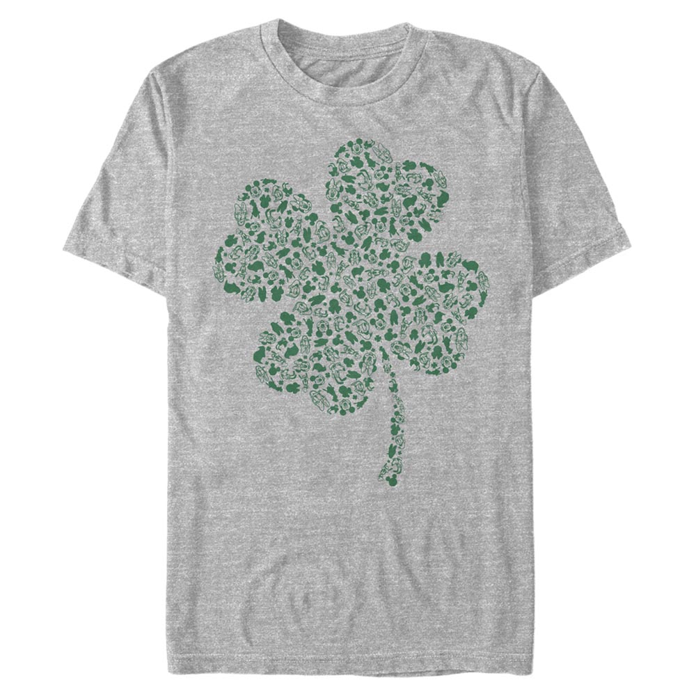 Disney Classics - Mickey Mouse - Skupinová Shamrock Fill - Pánske Tričko