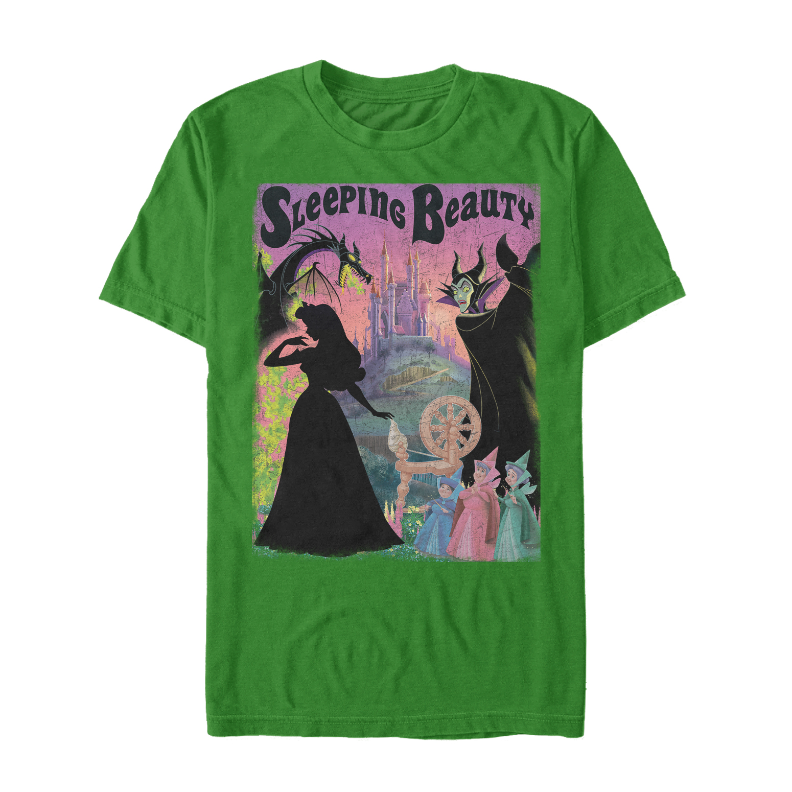 Disney - Sleeping Beauty - Photo de groupe Poster - Homme T-shirt